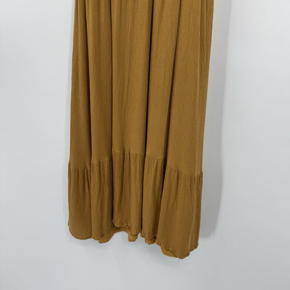 Baltic Born Medium Felicity Dress Butterscotch Tiered Midi Milkmaid Cottagecore - Picture 4 of 11